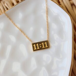 11:11 Golden Necklace